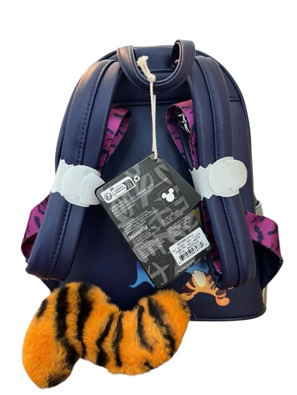 Loungefly Disney Winnie The Pooh Vampire Tigger Cosplay Mini Backpack NWT
